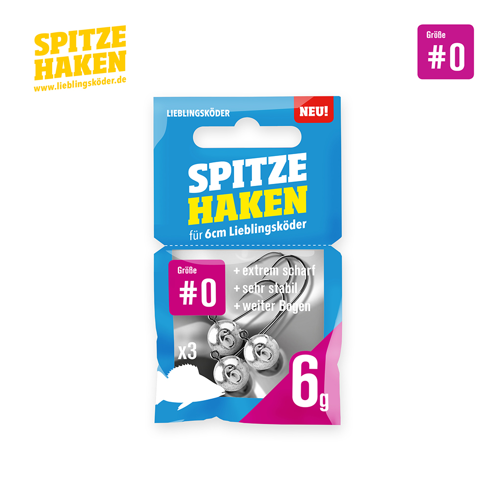Lieblingsköder Spitze Haken #6