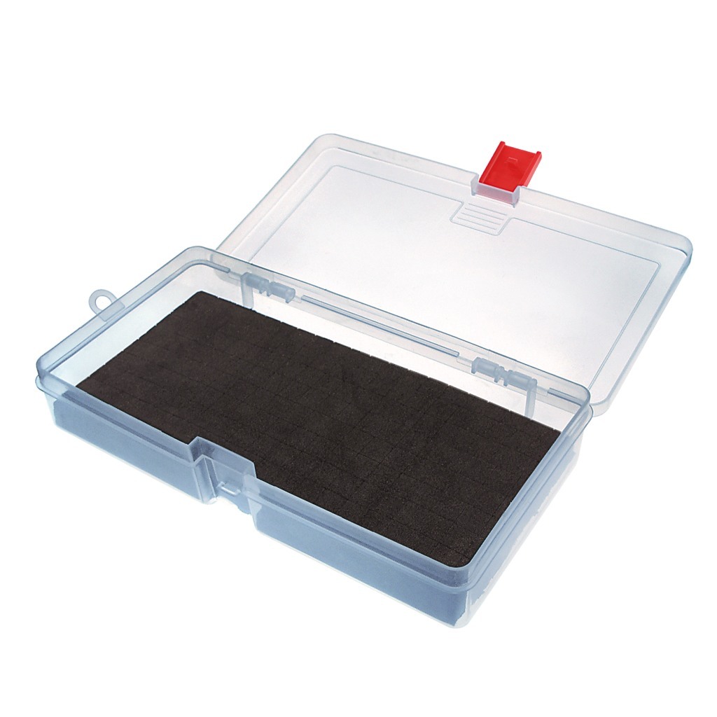 Kunststoff-Box, transparent, 214x113x40mm