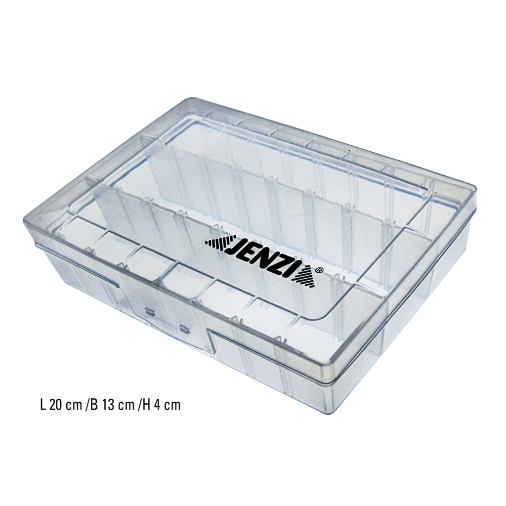 Kunststoff-Box, transparent, 200x130x40 mm