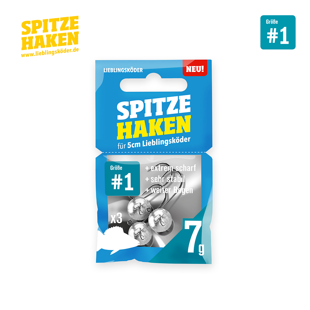 Lieblingsköder Spitze Haken #7