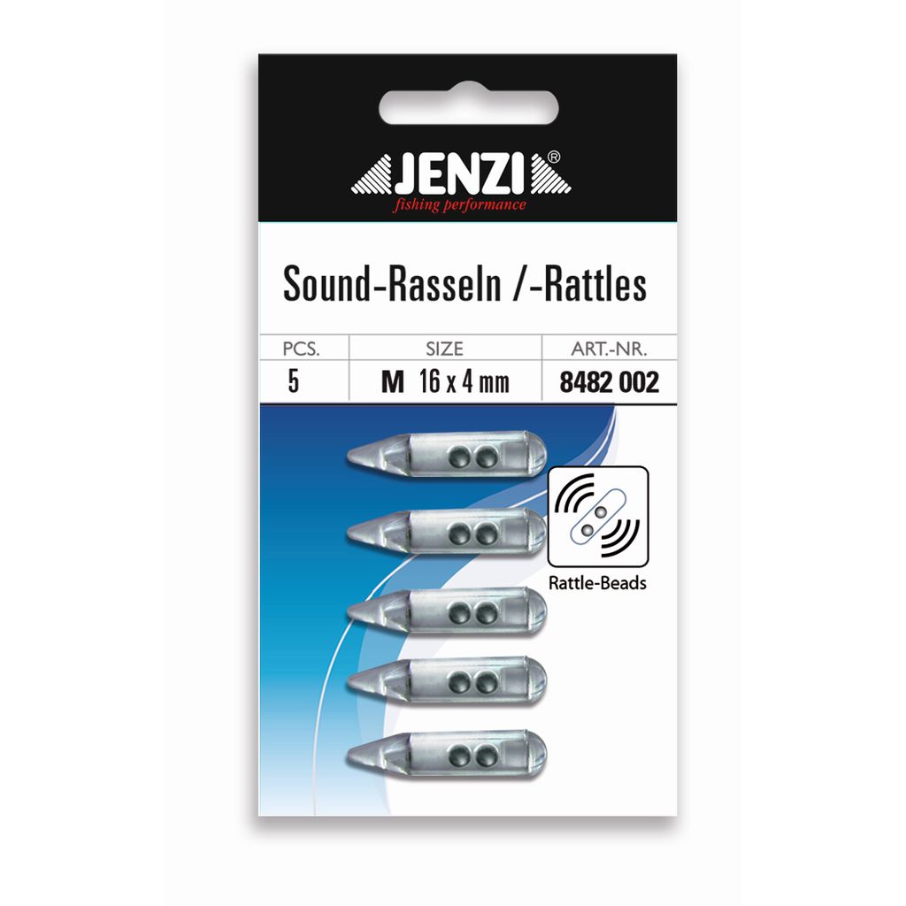 Rattle Beats, fein, spitzig zur leichten Einführung, Größe 1,5 cm