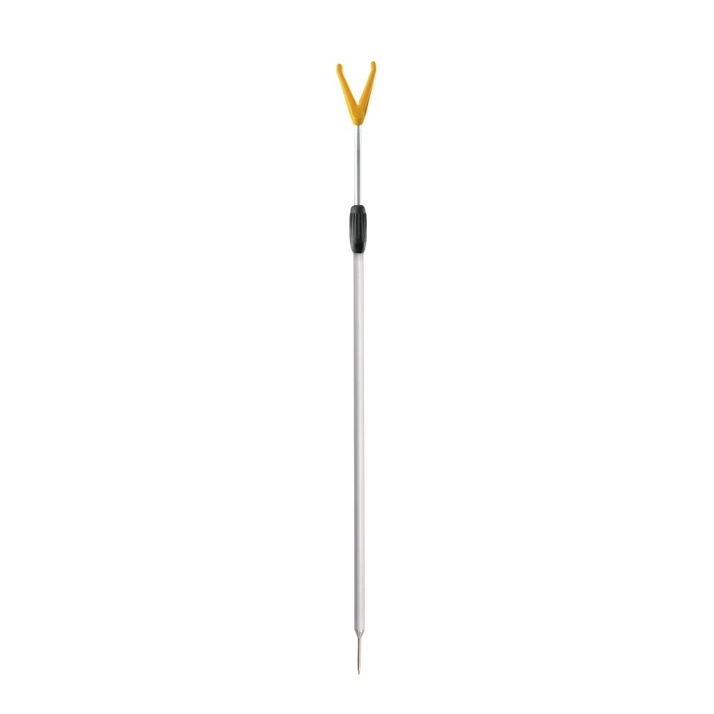 V Rutenhalter aus Aluminium, V Auflage abnehmbar, Länge 65 - 110 cm