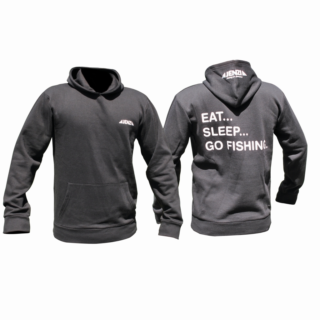 Eat-Sleep-Go Fishing Sweat-shirt Gr. S
