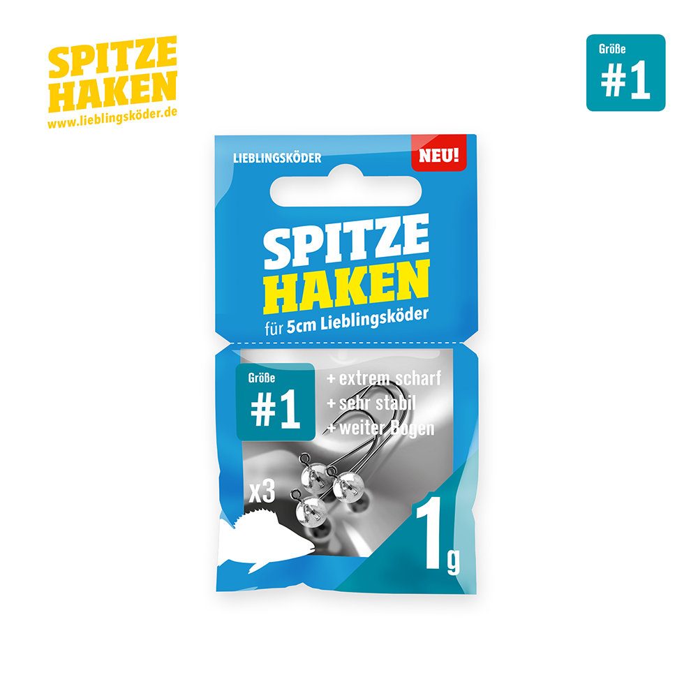 Lieblingsköder Spitze Haken #1