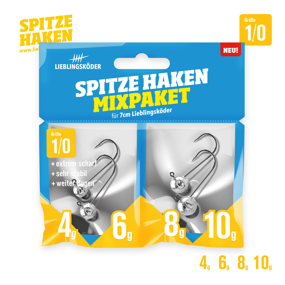 Lieblingsköder Spitze Haken 1/0