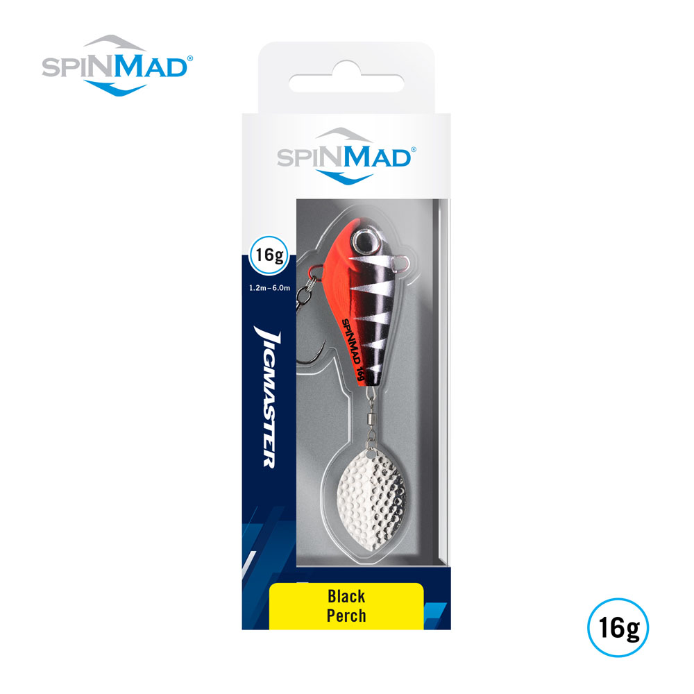 SpinMad Jigmaster Black Perch