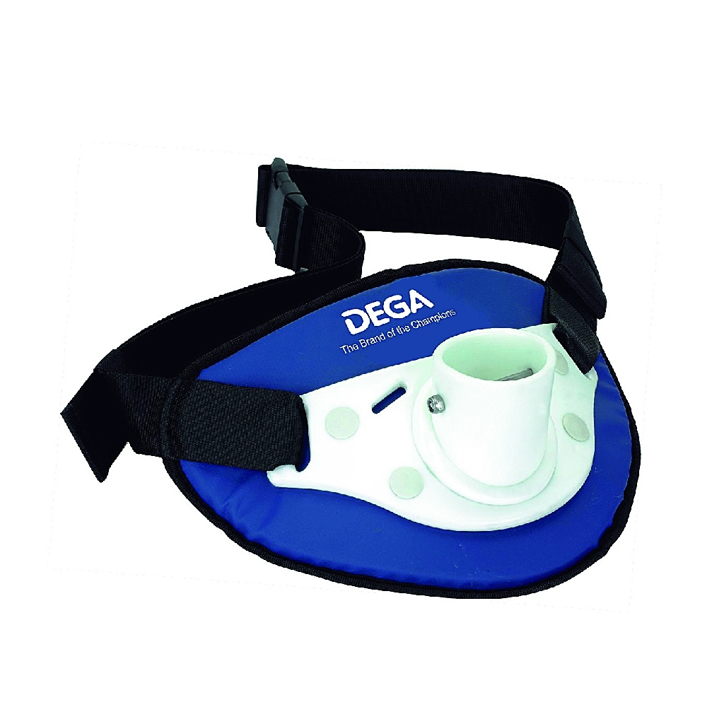 Bauchgurt Deluxe für Ruten, blau