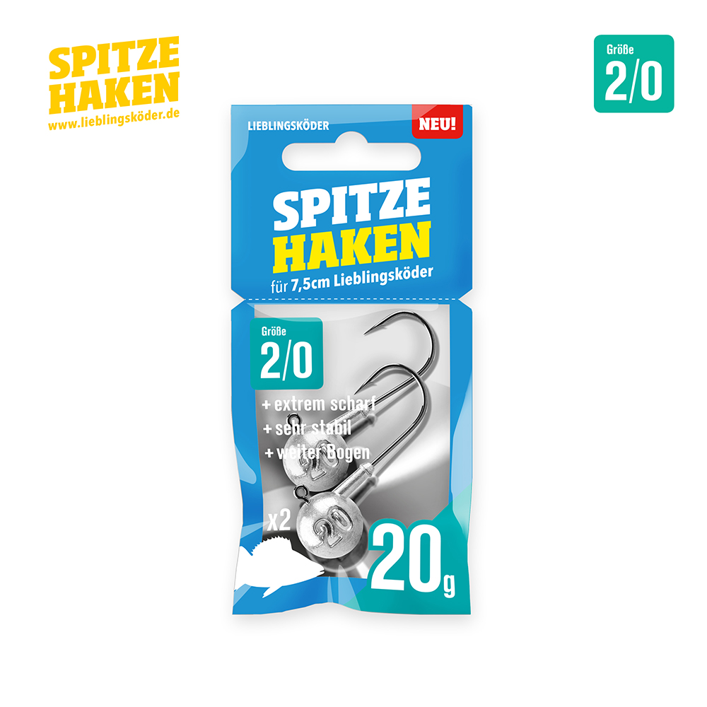 Lieblingsköder Spitze Haken 2/0