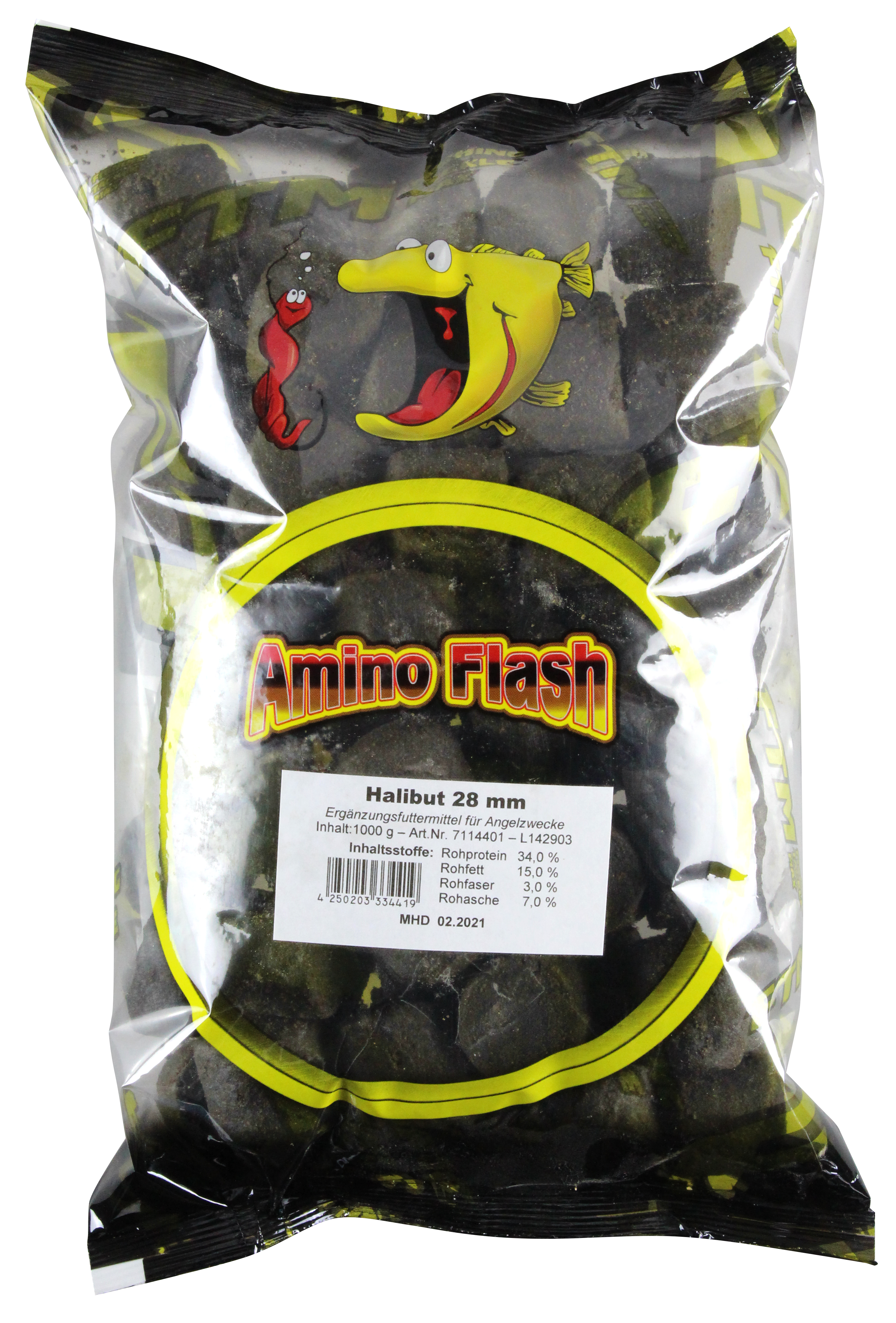 FTM Amino Flash Halibut Pellets 28mm