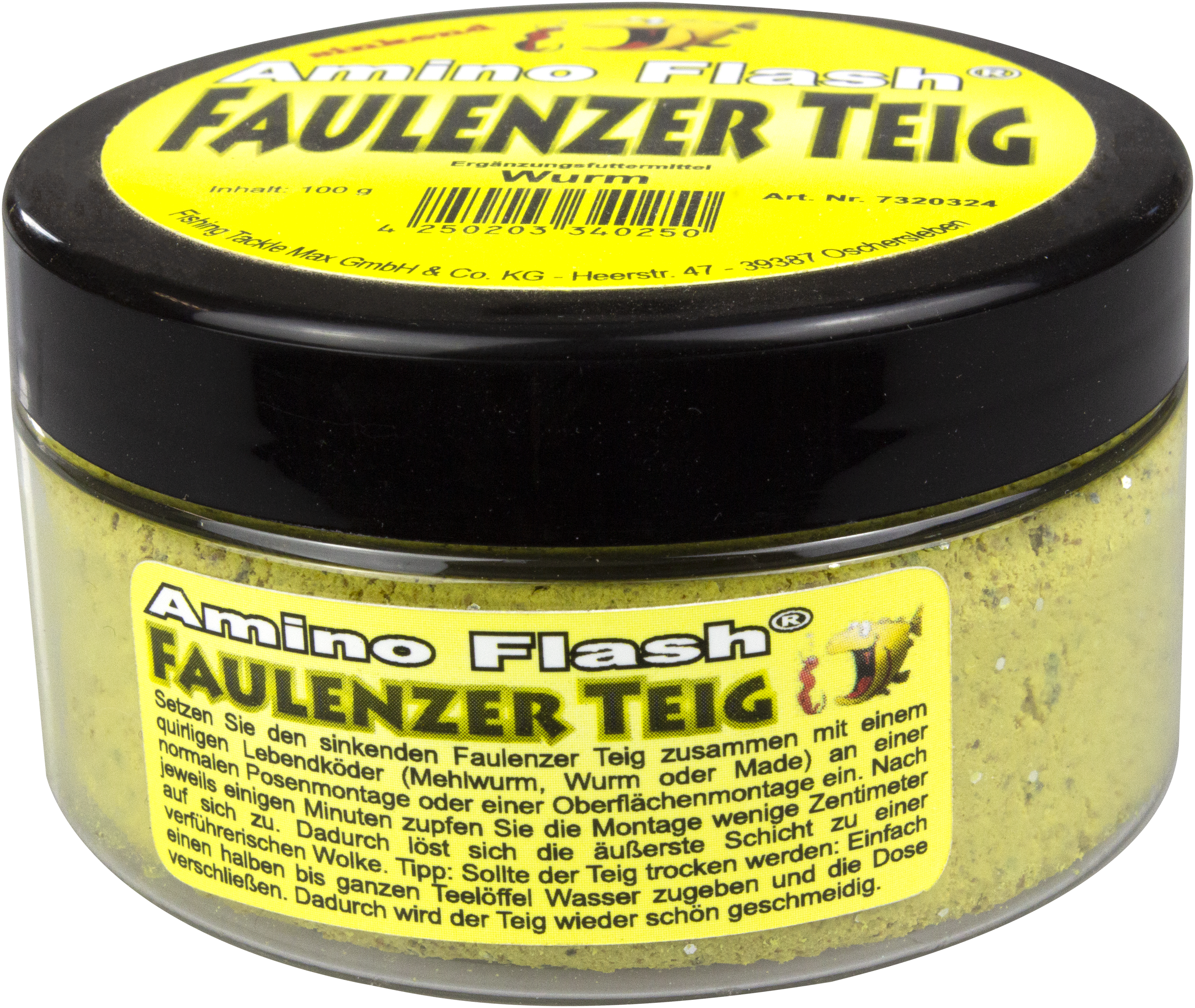 FTM Amino Flash Faulenzer Teig sinkend